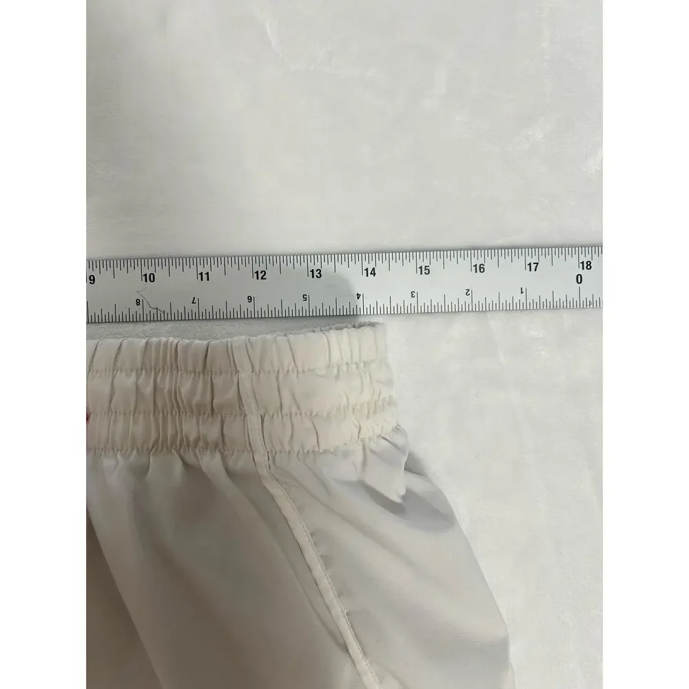 White Athletic Shorts by Athleta Women's Medium
